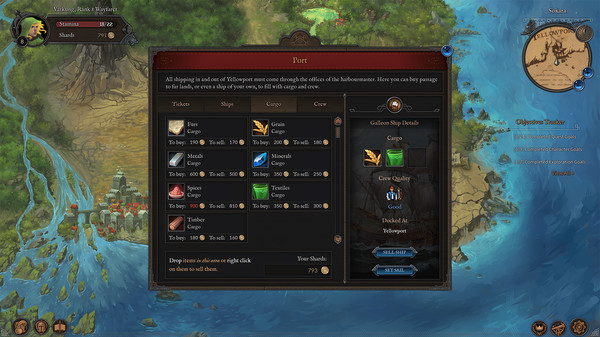 Screenshot z Fabled Lands