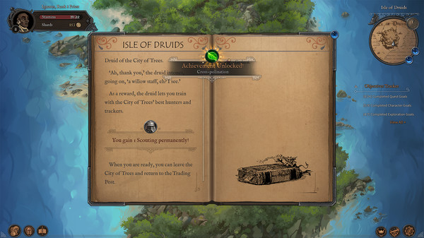 Screenshot z Fabled Lands