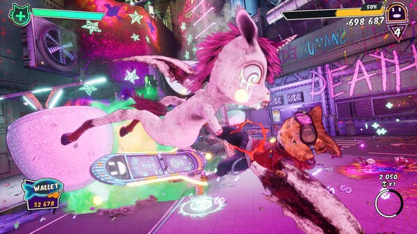 Screenshot z Gori: Cuddly Carnage