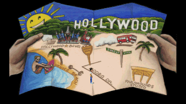 Screenshot z Les Manley in: Lost in L.A.