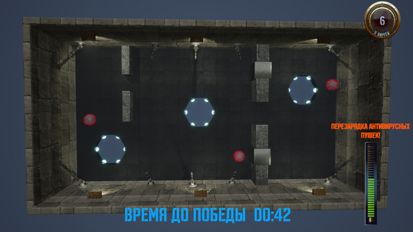 Screenshot z CoronaWhomp!