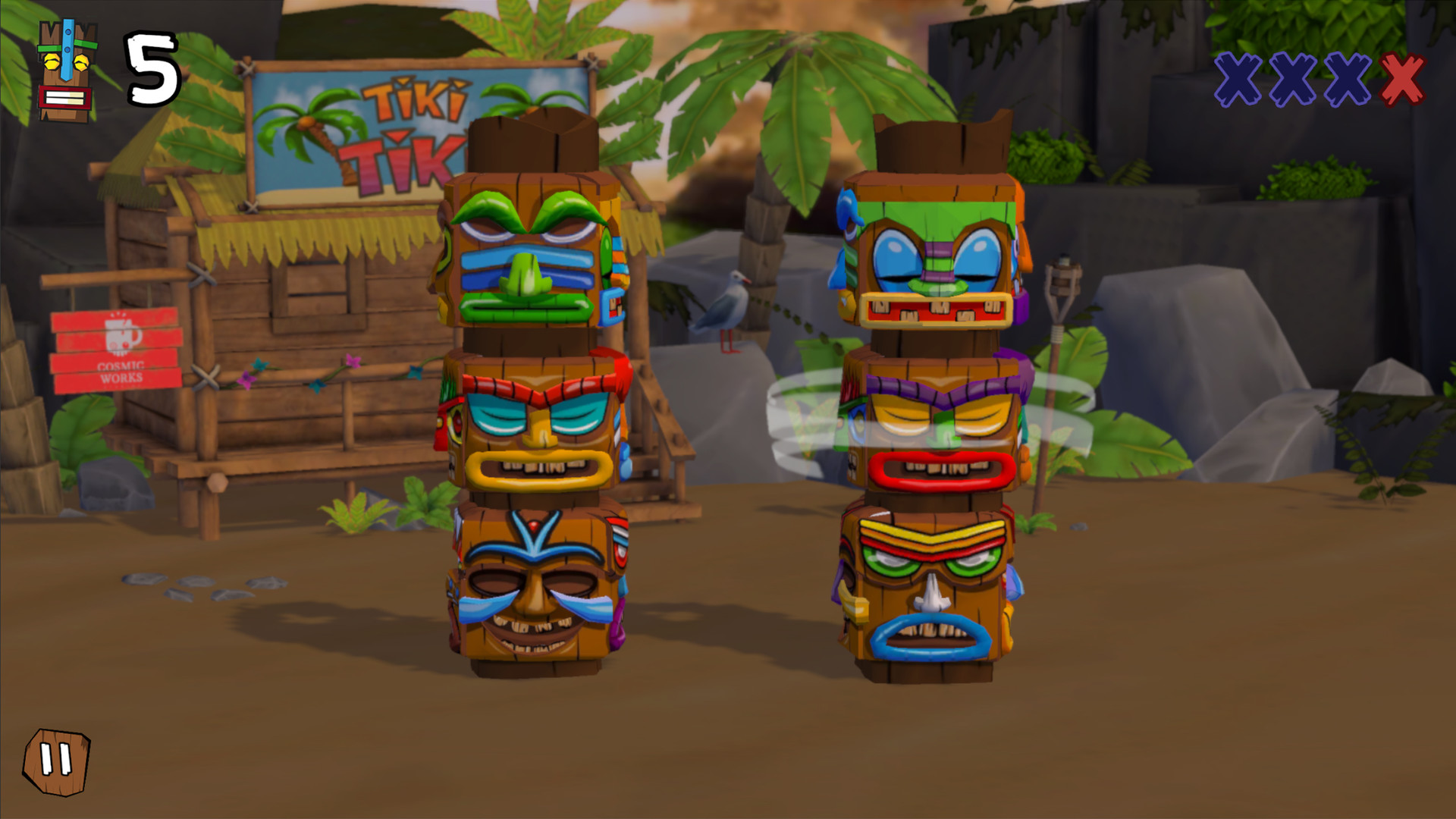 Tiki Tiki: The Tropical Memory Game в Steam