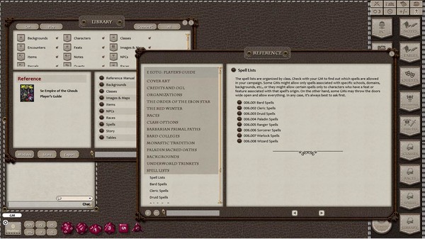 Fantasy Grounds - Underworld Player's Guide