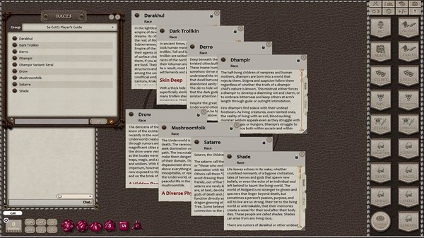 Fantasy Grounds - Underworld Player's Guide