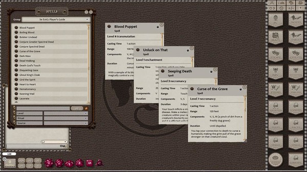 Fantasy Grounds - Underworld Player's Guide