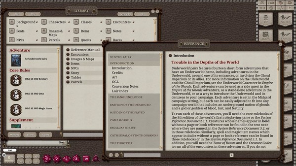 Fantasy Grounds - Underworld Lairs