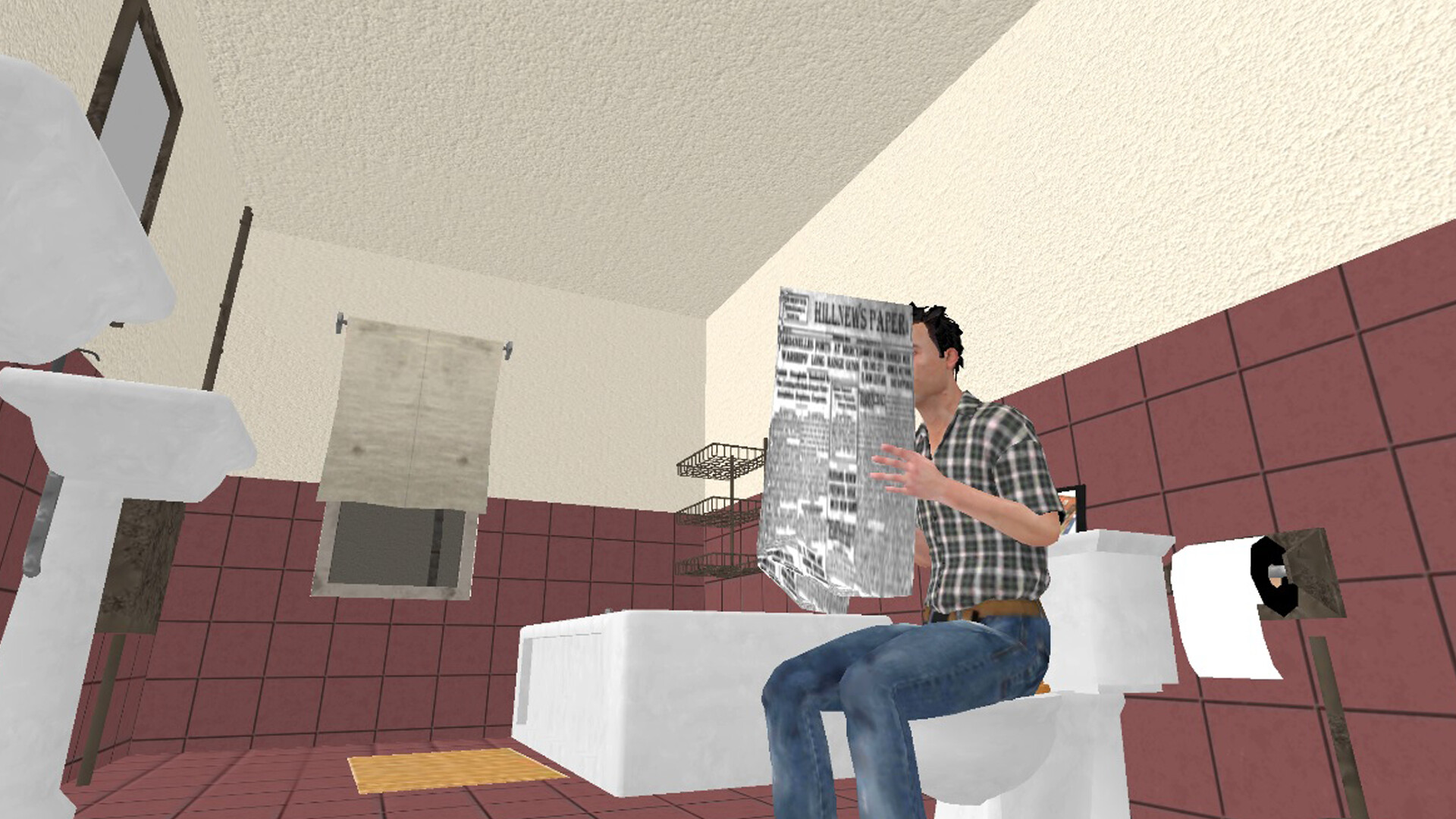 Granny Kick Neighbor screenshot #1