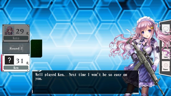 Screenshot z Bishoujo Battle Hanafuda Koi-Koi