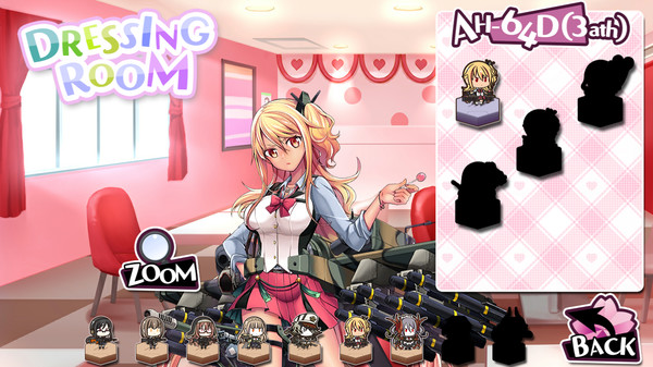 Screenshot z Bishoujo Battle Mahjong Solitaire