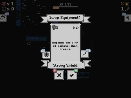 Screenshot z RogueJack: Roguelike Blackjack
