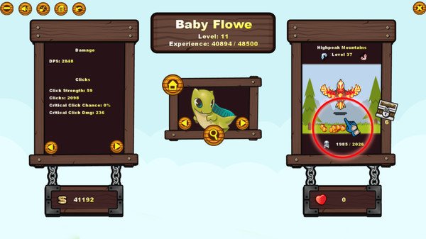 Creature Clicker - Silver Gold Collector