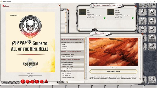 Fantasy Grounds - DDAL00-11 Pipyap's Guide to All of the Nine Hells