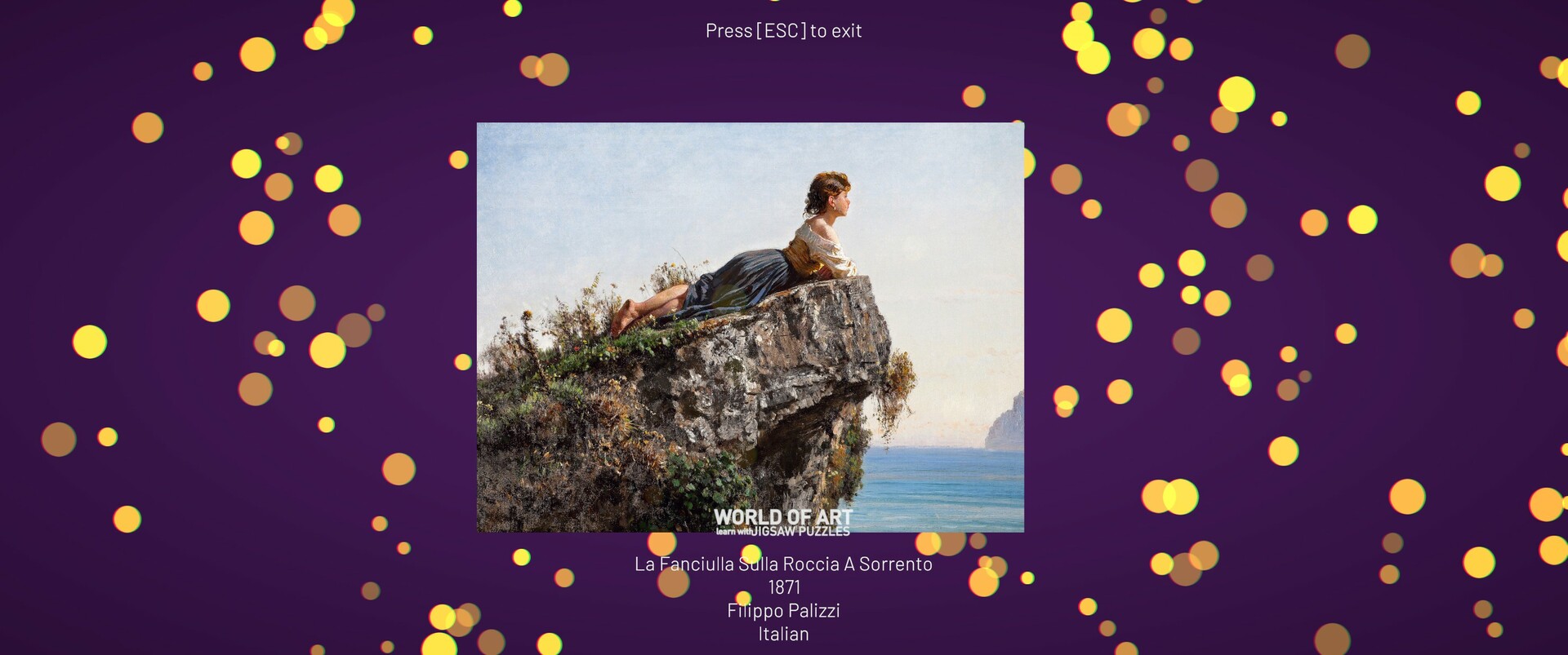 WORLD OF ART JIGSAW PUZZLES  screenshot #14