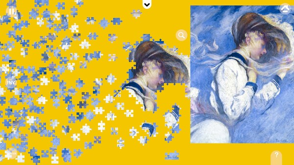 Screenshot z World of Art - learn with Jigsaw Puzzles