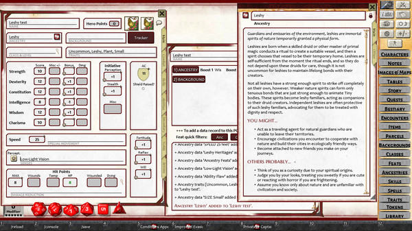 Fantasy Grounds - Pathfinder 2 RPG - Pathfinder Lost Omens Character Guide