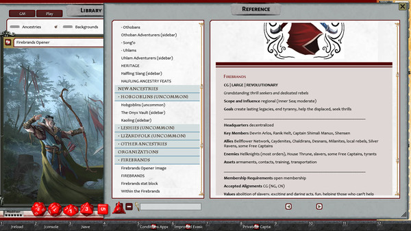 Fantasy Grounds - Pathfinder 2 RPG - Pathfinder Lost Omens Character Guide