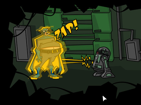 Screenshot z The Adventures of Fatman: Intergalactic Indigestion