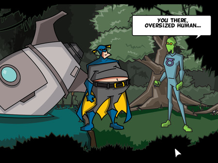 Screenshot 2 of The Adventures of Fatman: Intergalactic Indigestion