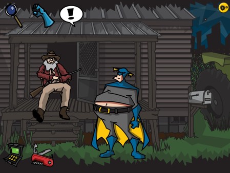 Screenshot z The Adventures of Fatman: Intergalactic Indigestion