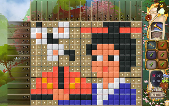 Fantasy Mosaics 34: Zen Garden screenshot 3