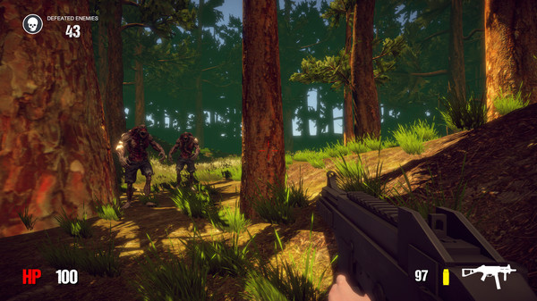 Screenshot z FOREST OF THE DEAD
