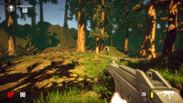 Screenshot z FOREST OF THE DEAD
