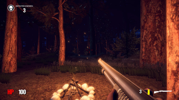 Screenshot z FOREST OF THE DEAD