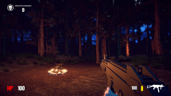 Screenshot z FOREST OF THE DEAD