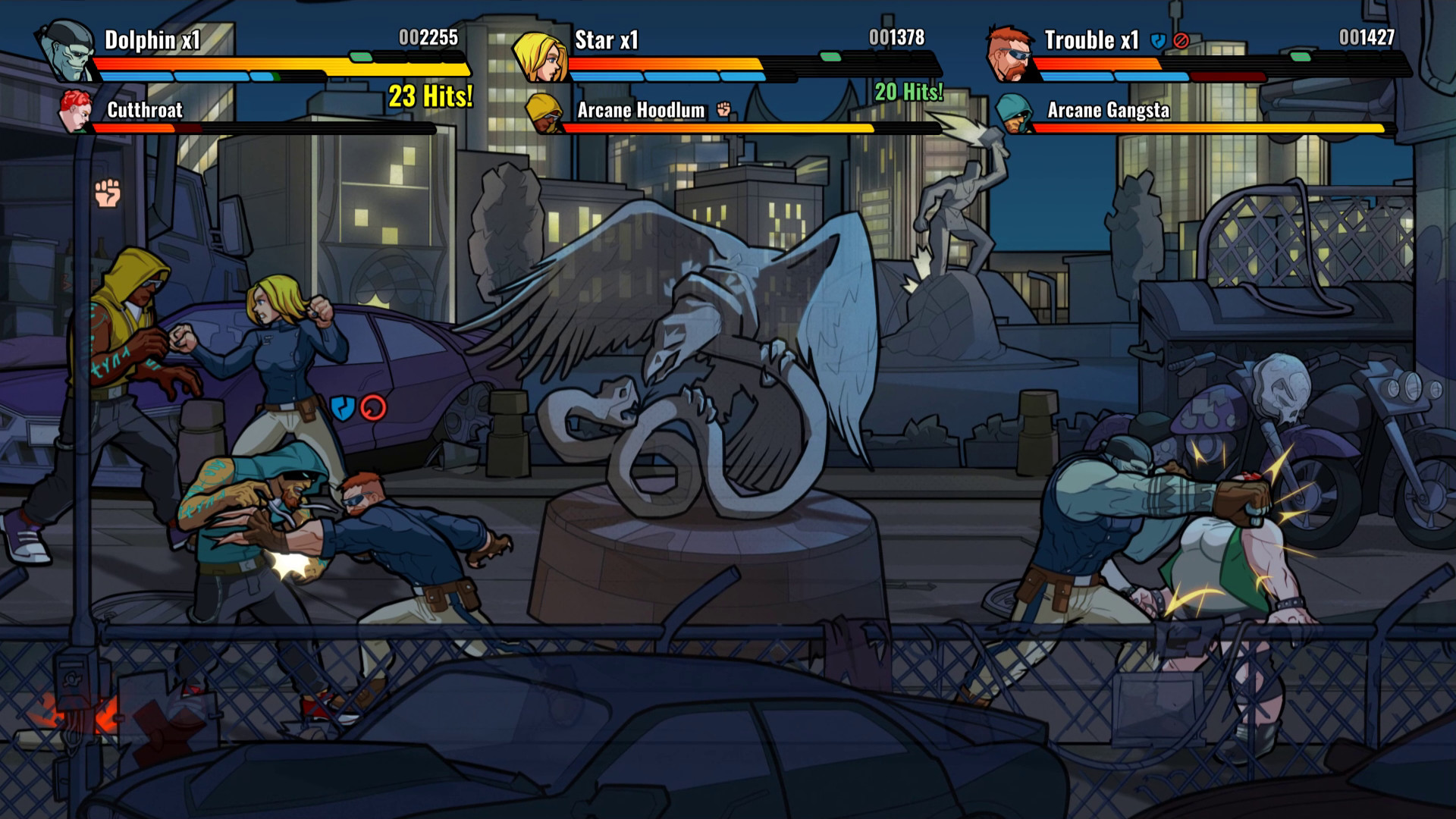 screenshot of Mayhem Brawler 4