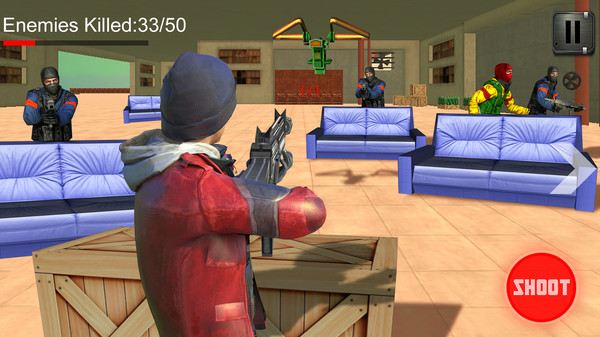 Indoor Sniper Shooting Alpha Strike in Corona Virus Lockdown screenshot 4