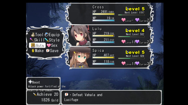 DEMON'S SWORD SNAKES ~呪い蛇の甘き夢~.