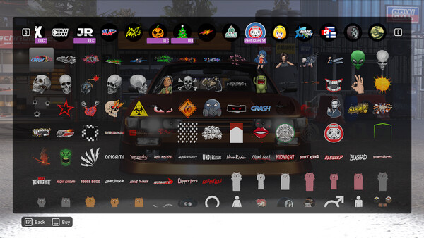 CarX Drift Racing Online - Street Class Sticker Pack — скриншот 1