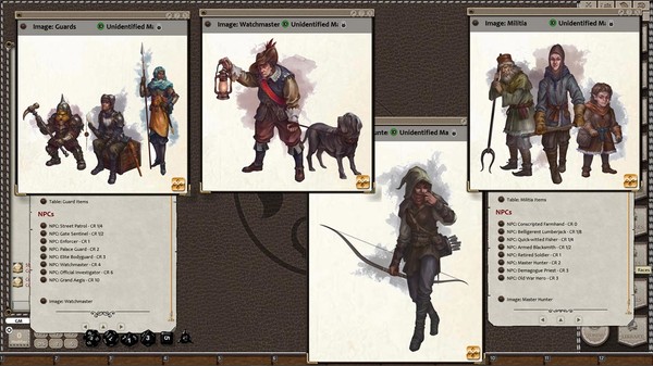 Fantasy Grounds - Game Master's Toolbox: Ultimate NPCs: Warfare 5th Edition