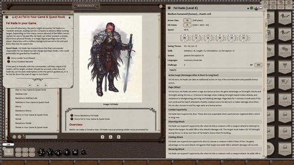 Fantasy Grounds - Game Master's Toolbox: Ultimate NPCs: Warfare 5th Edition