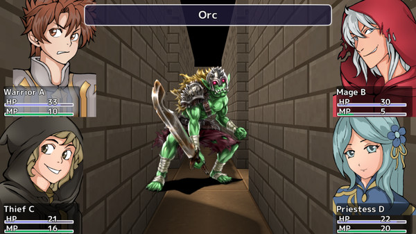 Screenshot z Dungeon of Trials