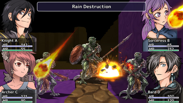 Screenshot z Dungeon of Trials
