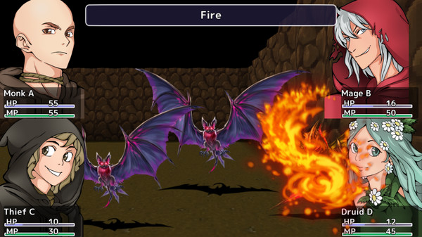 Screenshot z Dungeon of Trials