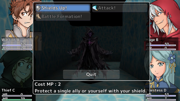 Screenshot z Dungeon of Trials