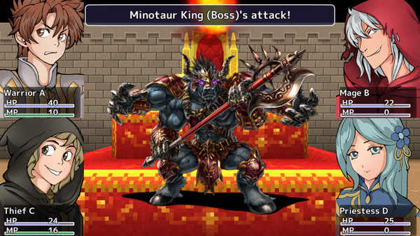 Screenshot z Dungeon of Trials
