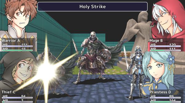 Screenshot z Dungeon of Trials