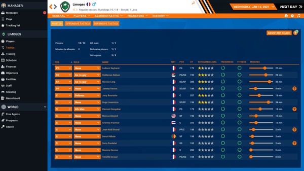 Pro Basketball Manager 2021 Screenshot