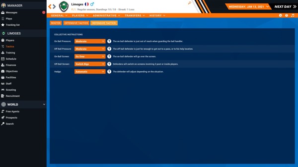 Pro Basketball Manager 2021 Screenshot