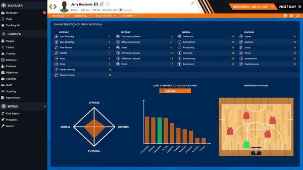 Pro Basketball Manager 2021 Screenshot
