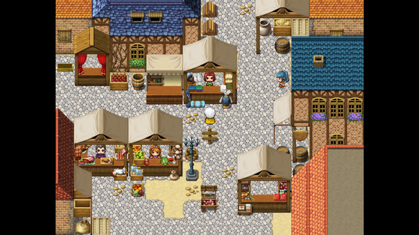 Screenshot z Bubble Tea : game for thinking and imagination