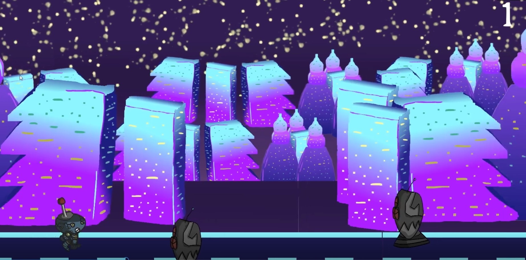 #1. Robot Invasion (Steam) By: Karsten Todnem