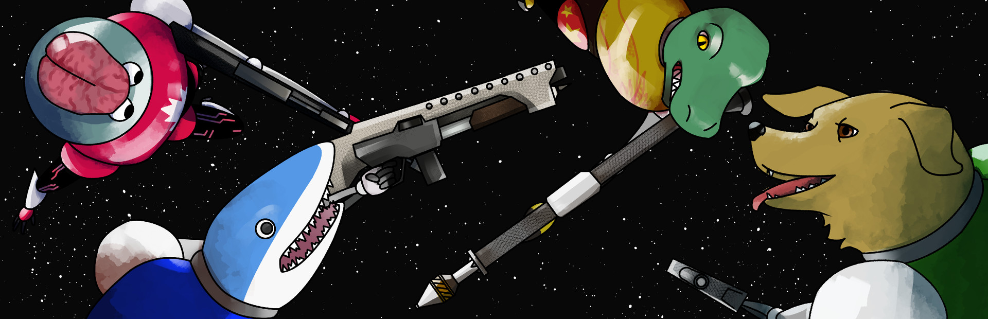 Zero-G Gunfight