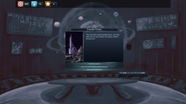 Screenshot z Cruel Galaxy: Discordia Screenshot z Cruel Galaxy: Discordia