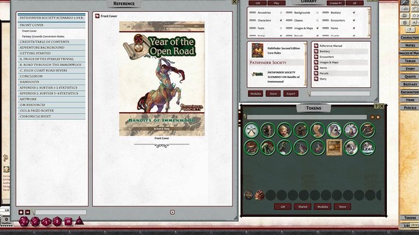 Fantasy Grounds - Pathfinder RPG - Pathfinder Society Scenario #1-04: Bandits of Immenwood