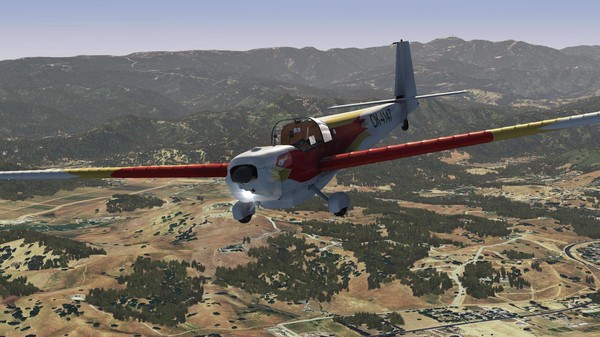 Aerofly FS 2 - Just Flight - Falke SF25 — скриншот 11