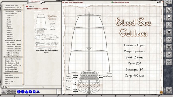 Fantasy Grounds - Blood Sea: the Crimson Abyss